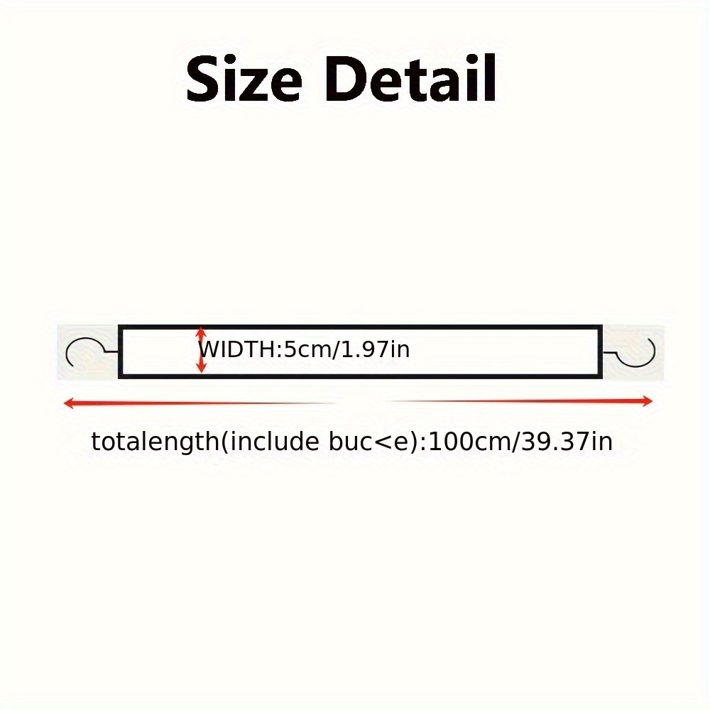 Adjustable Stretch Belt Elastic Waistband Dual Loop Buckle Casual Style